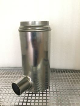 Preview: Easytec Fallrohrfilter DN 100 aus Edelstahl