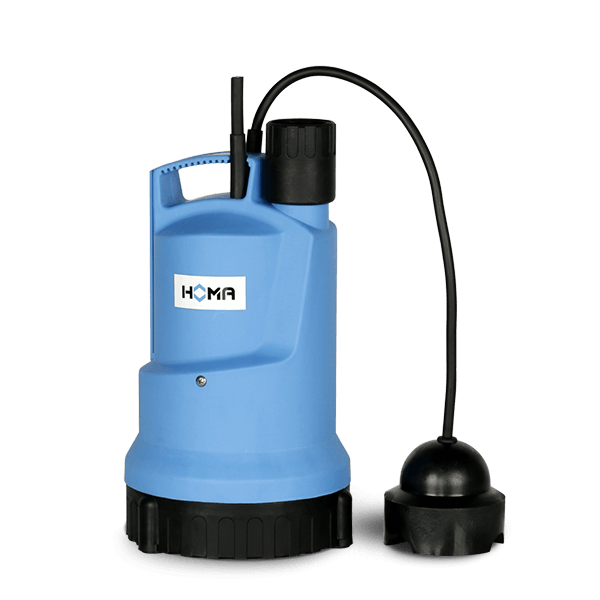 HOMA C 240 WF Flachsauger Tauchmotorpumpe Chromatic mit Sensor. Einschaltung schon ab 5 mm